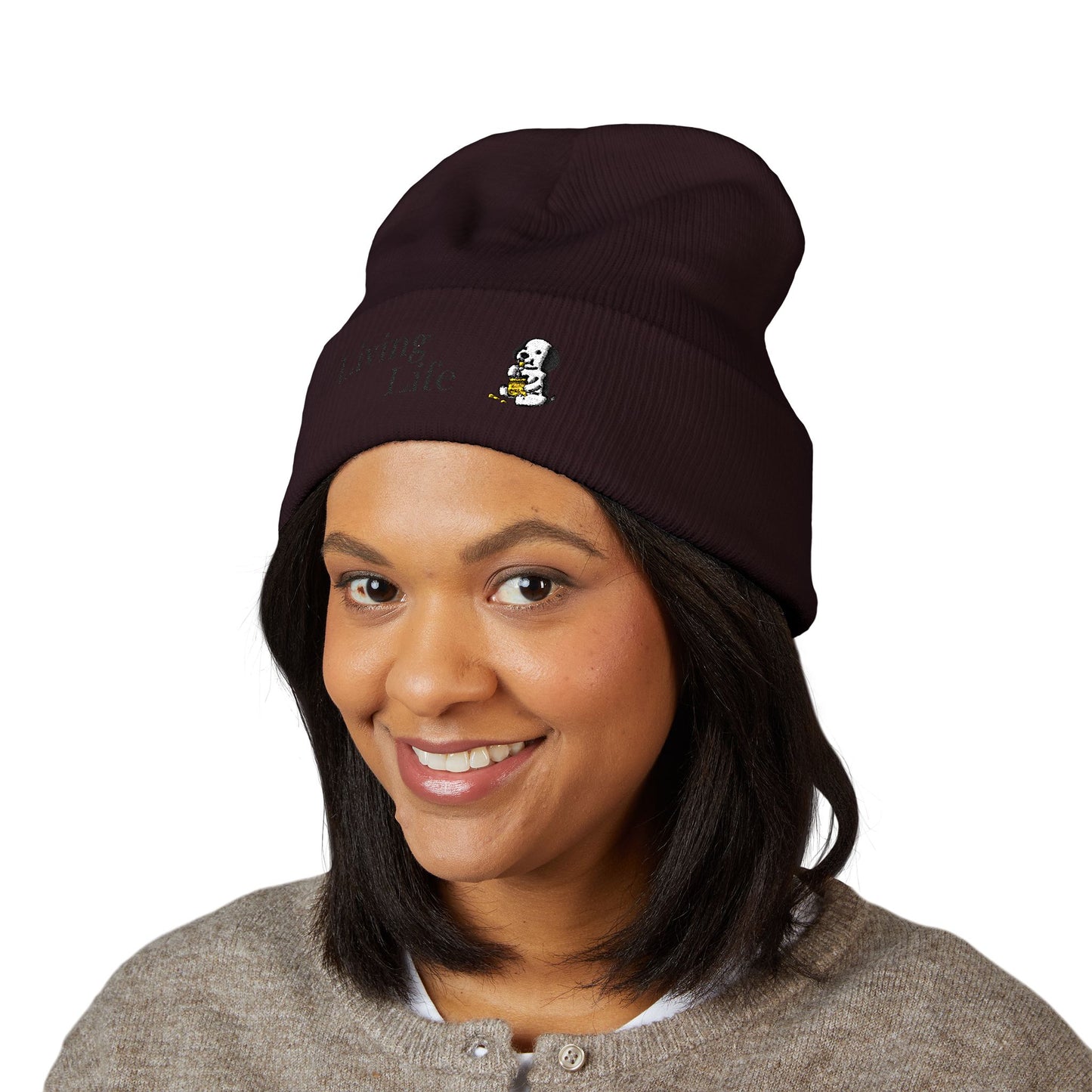 Mood Check - Cute Dog Beanie